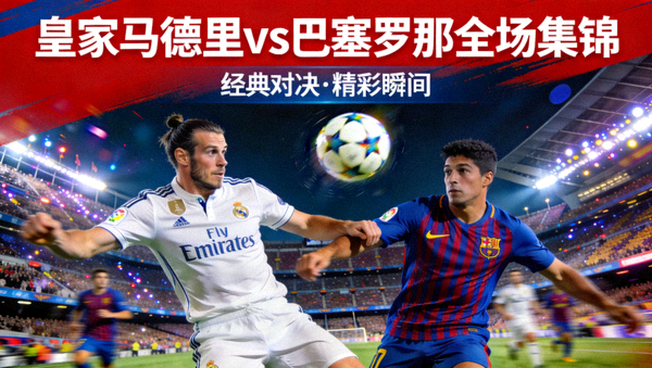 皇家马德里对阵巴塞罗那全场集锦封面图